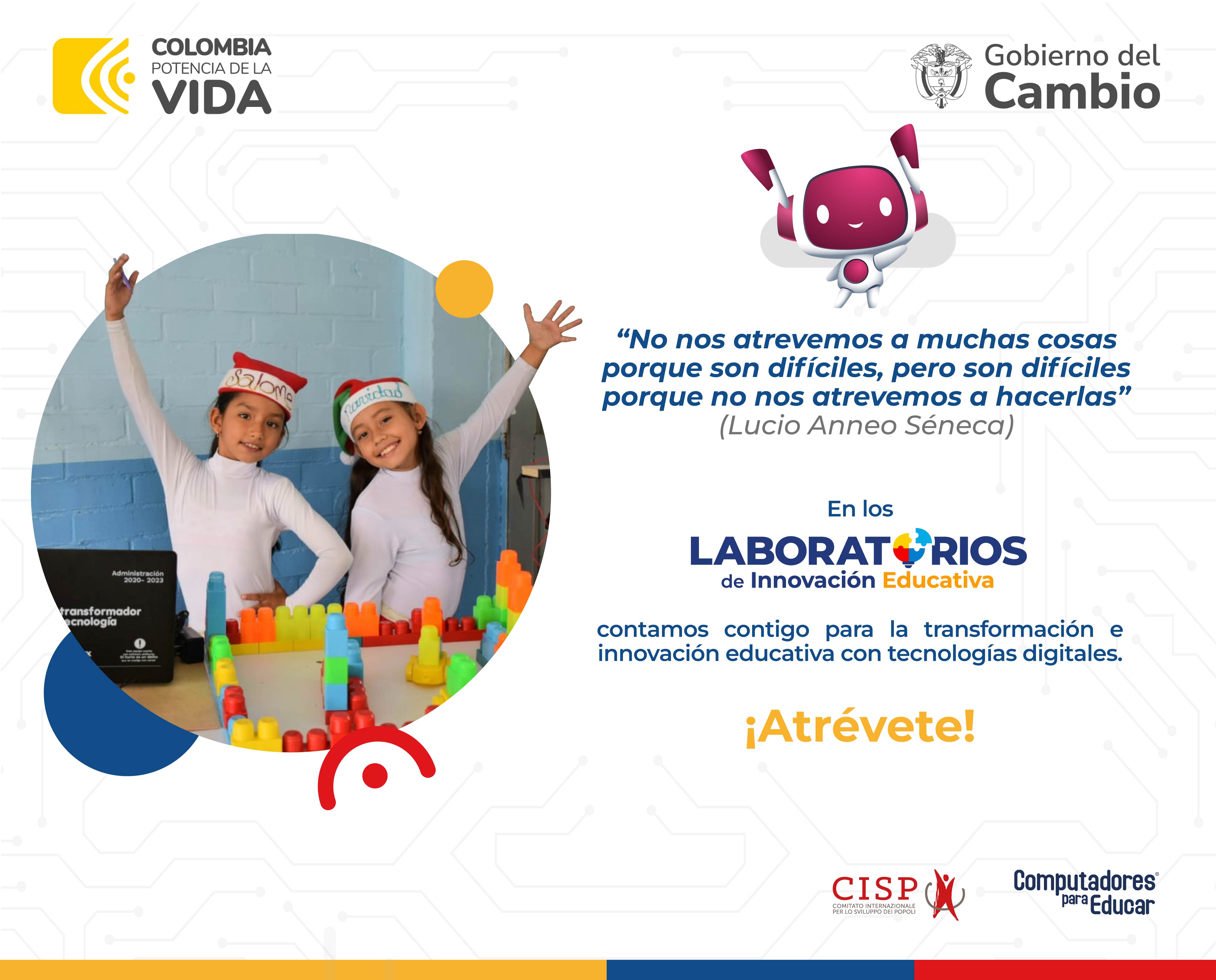 LABORATORIOS DE INNOVACIÓN EDUCATIVA..¡ATREVETE!